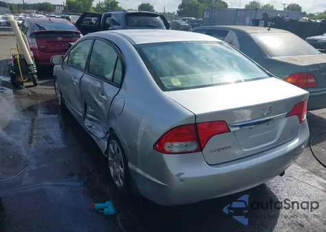 2009 Honda Civic Lx from USA, damaged, VIN 1HGFA16559L021777